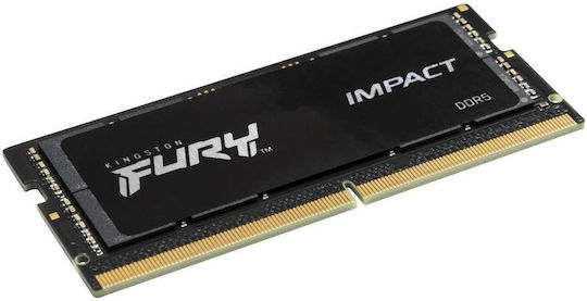 Kingston Fury Impact DDR5 with Module 1x16GB and Speed 6400 for Laptop KF564S38IB-16 vue 4