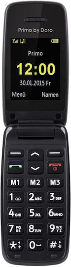 Doro Primo 401 Single SIM Mobile with Buttons Black view 4