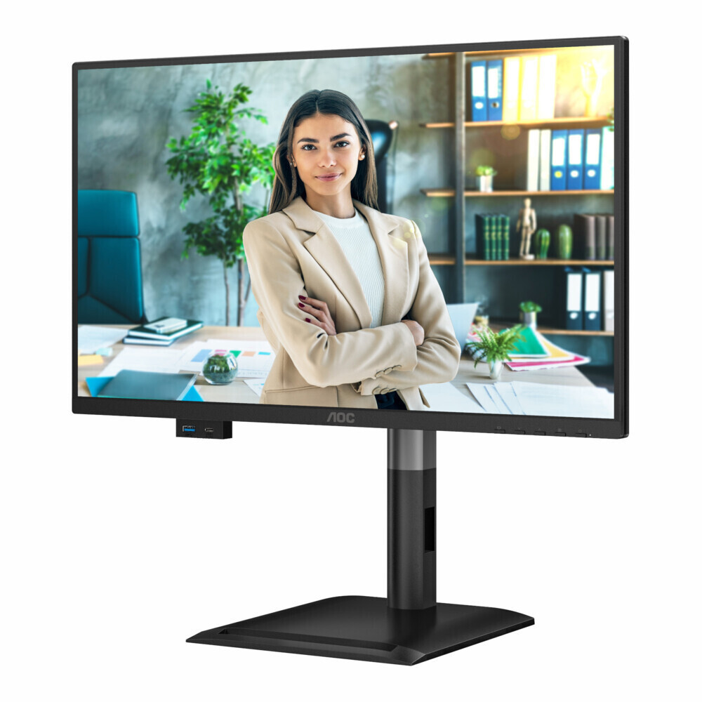 AOC 24P4U IPS HDR Monitor 23.8" FHD 1920x1080 with Response Time 4ms GTG view 1