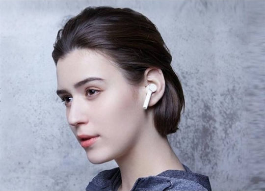 Xiaomi Mi True Wireless Earphones In-ear Bluetooth Handsfree with Sweat Resistance and Charging Case White vue 8