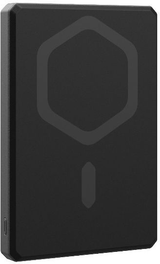 UAG SRGE Slim MagSafe Power Bank 5000mAh 10W with USB-C Port Black