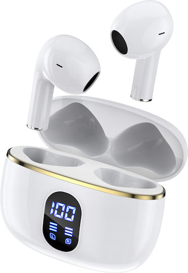 Bolaris Dallas In-ear Bluetooth Handsfree Earphones with Sweat Resistance and Charging Case White view 1