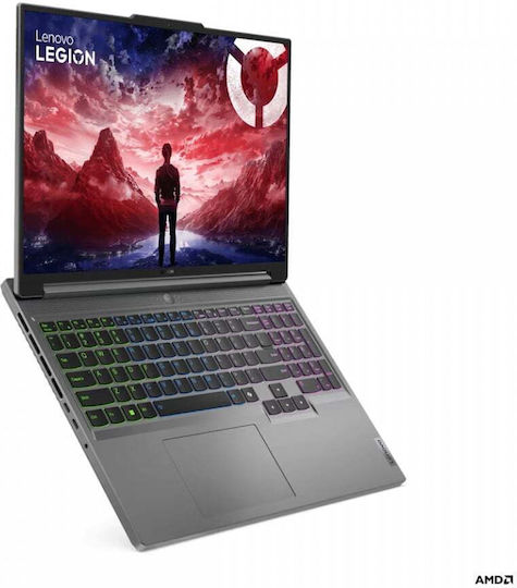 Lenovo Legion Slim 5 16AHP9 16" IPS QHD+ 165Hz (Ryzen 7-8845HS/16GB/512GB SSD/GeForce RTX 4070/No OS) Luna Grey (US Keyboard) view 4