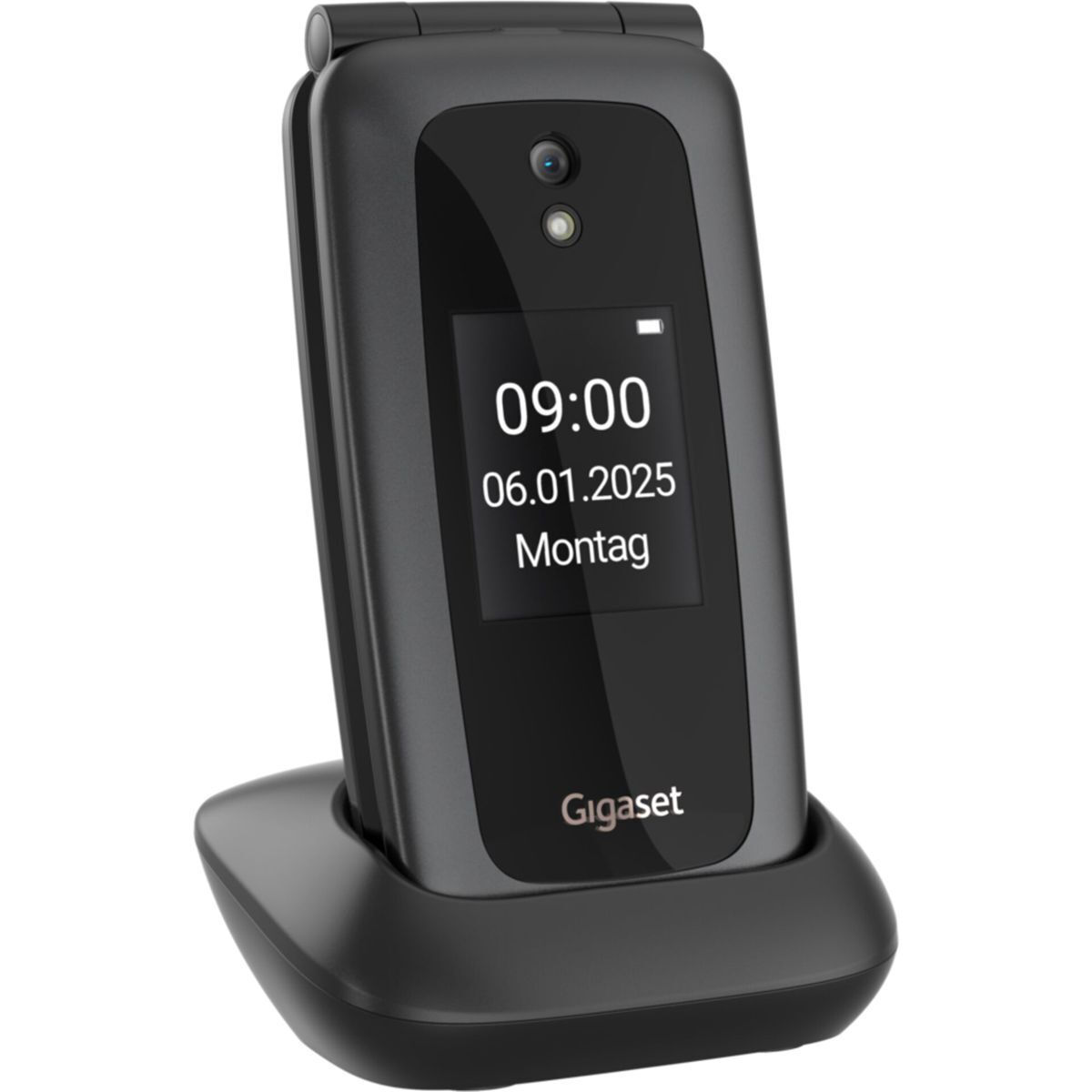 Gigaset GL795 Dual SIM Mobile Phone with Large Buttons Gray – vizualizare 4