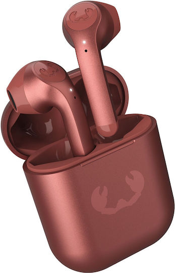 Fresh 'n Rebel Twins 3 In-ear Bluetooth Handsfree Earphones with Sweat Resistance and Charging Case Safari Red