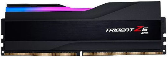 G.Skill Trident Z5 RGB DDR5 with 1x32GB Module and Speed 5600 for Desktop F5-5600J4645A32GX1-TZ5RK