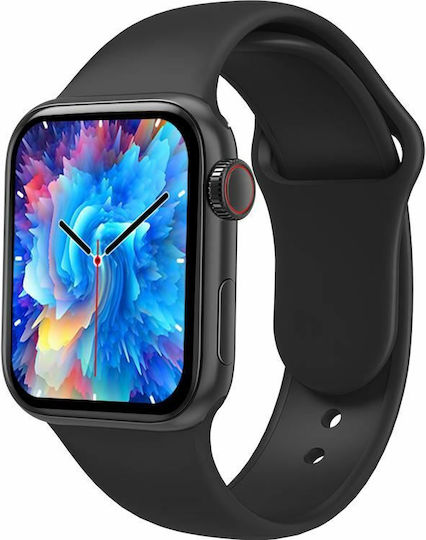 NO.1 N78 Smartwatch with Heart Rate Monitor (Black)