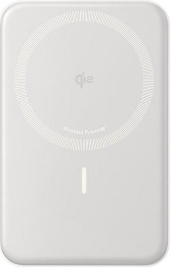 Anker MagGo A1654 MagSafe Power Bank 10000mAh 15W with USB-C Port White view 3