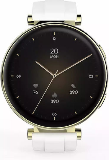 HAMA 7000 43mm Smartwatch with Heart Rate Monitor (White) view 7
