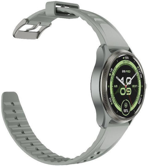 Mobvoi TicWatch Pro 5 Enduro Stainless Steel Waterproof with Heart Rate Monitor (Gray) view 2