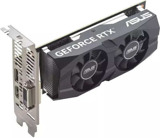 Asus GeForce RTX 3050 6GB GDDR6 LP BRK OC Edition Graphics Card view 3