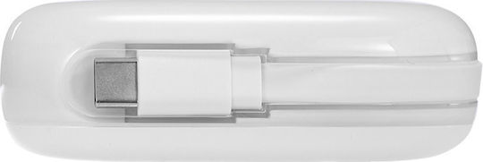 Joyroom Jelly Series JR-L002 Power Bank 10000mAh 22.5W with USB-C Port White vue 2