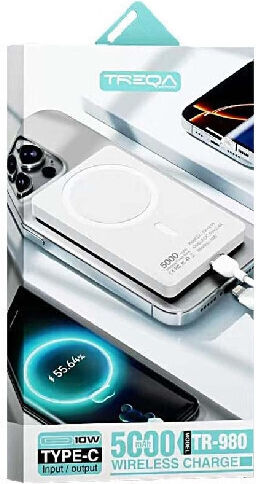 Treqa TR-980 MagSafe Power Bank 5000mAh with USB-C Port view 3