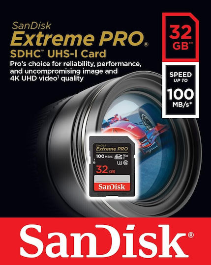 Sandisk Extreme Pro SDHC 32GB Class 10 U3 V30 UHS-I view 4