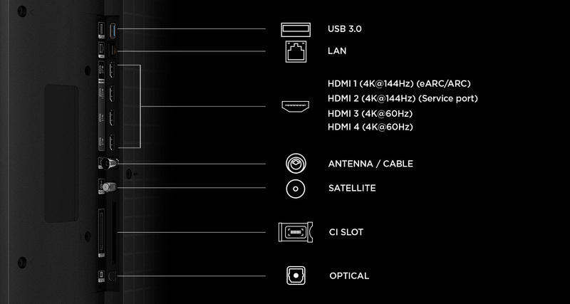 TCL Smart TV 65" 4K UHD RGB-Mini LED RM7L HDR (2026) 65RM7L Ansicht 3