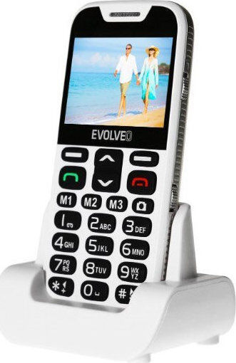 Evolveo Easyphone XD Single SIM Mobile with Large Buttons White