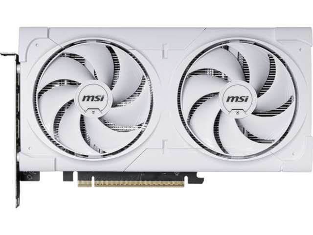 MSI GeForce RTX 5060 Ti 8GB GDDR7 Ventus 2X OC Plus White Graphics Card view 5