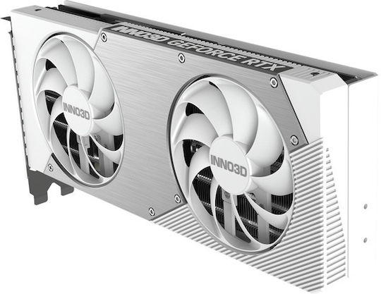 Inno 3D GeForce RTX 5070 12GB GDDR7 Twin X2 OC White Graphics Card view 7