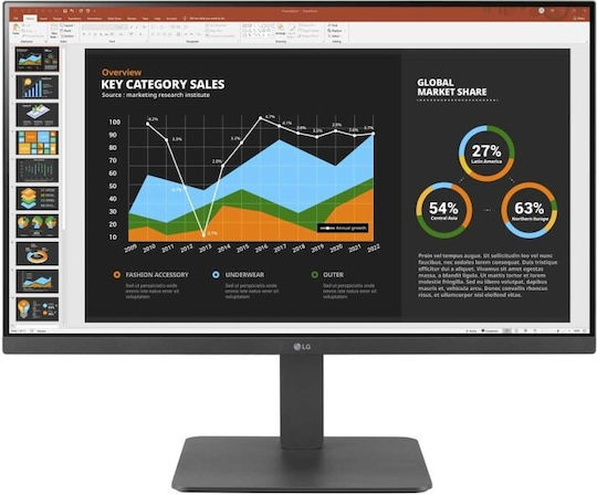 LG 27BR550Y-C IPS Monitor 27" FHD 1920x1080 with Response Time 5ms GTG