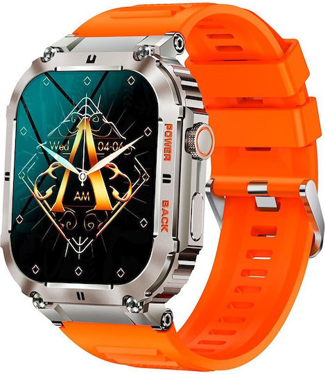 Aoke K57 Pro Smartwatch (Orange) view 1