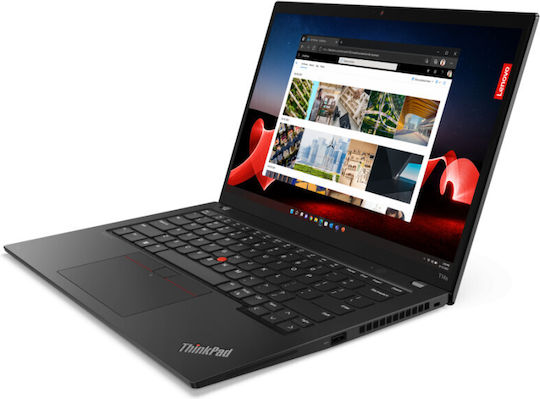 Lenovo ThinkPad T14s Gen 4 (Intel) 14" IPS FHD+ (i7-1355U/32GB/1TB SSD/W11 Pro) Deep Black (US Keyboard) vue 7