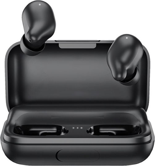 Haylou T15 In-ear Bluetooth Handsfree Earphones with Sweat Resistance and Charging Case Black