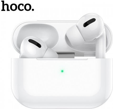 Hoco DES08 In-ear Bluetooth Handsfree Earphones with Charging Case White