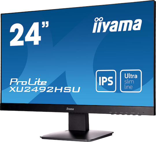 Iiyama ProLite XU2492HSU-B1 IPS Monitor 23.8" FHD 1920x1080 with Response Time 5ms GTG view 2