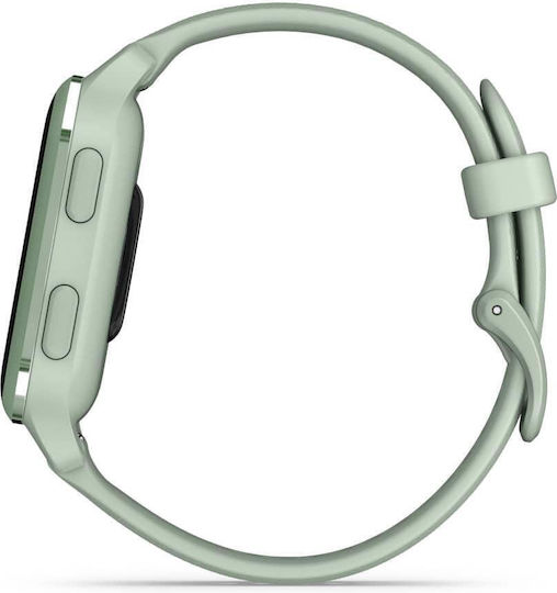 Garmin Venu Sq 2 Aluminium 40mm Waterproof Smartwatch with Heart Rate Monitor (Metallic Mint Aluminium Bezel with Cool Mint Case and Silicone Band) view 7