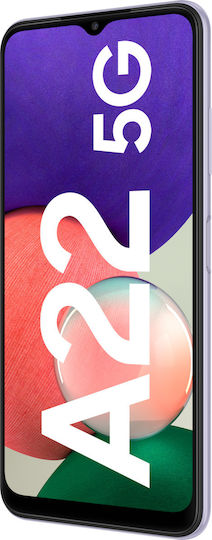 Samsung Galaxy A22 5G Dual SIM (4GB/128GB) Violet view 3