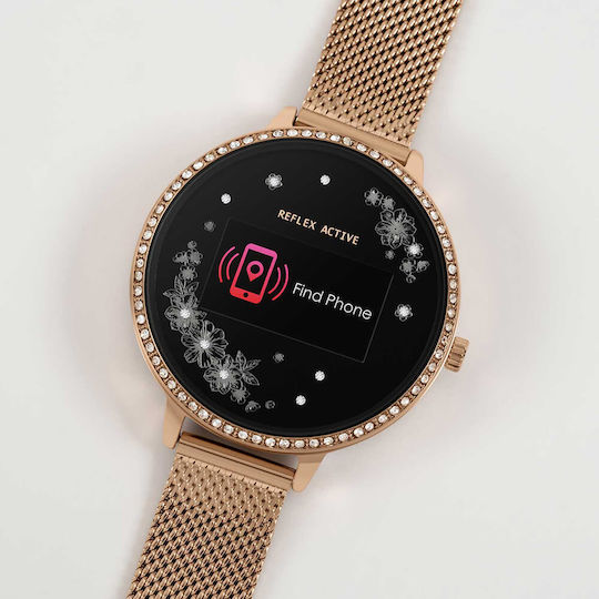 Reflex Active Series 03 38mm Smartwatch (Rose Gold) view 4