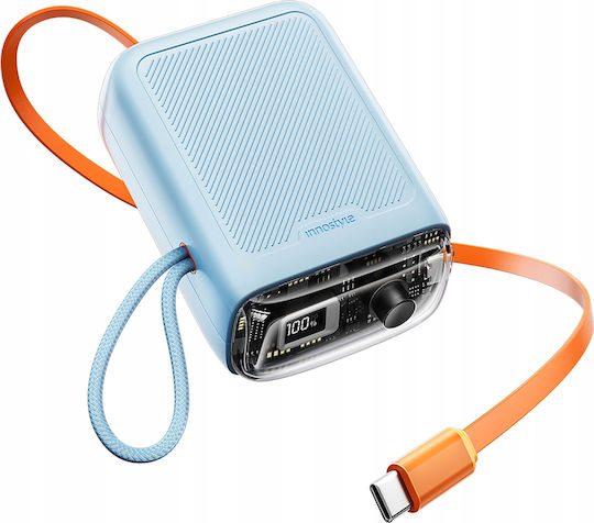 Innostyle Power Bank 10000mAh 33W Blue view 1