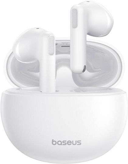 Baseus Bowie E12 In-ear Bluetooth Handsfree Earphones with Charging Case White view 1
