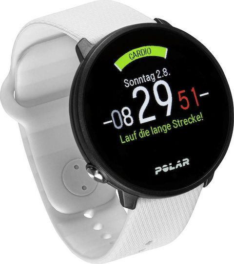 Polar Unite S-L Waterproof Smartwatch with Heart Rate Monitor (White) view 5
