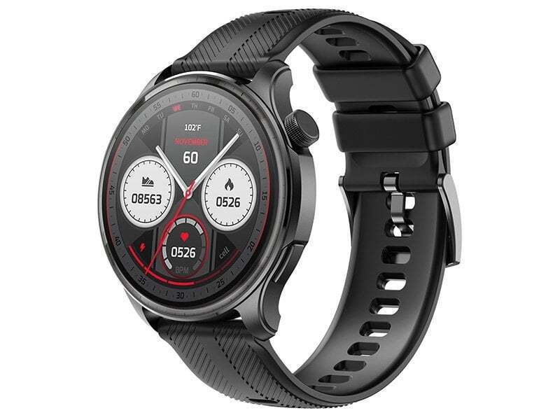 Tracer SM7 Smartwatch with Heart Rate Monitor (Shadow Black) view 1