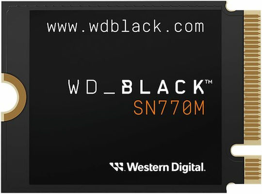 Western Digital Black SN770M SSD 2TB M.2 Type with PCI Express 4.0 Connection WDS200T3X0G