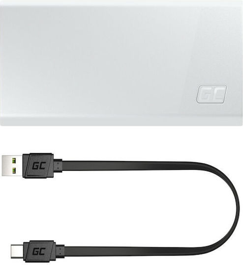 Green Cell PowerPlay20s 20000mAh 22.5W with USB-A Port and 3 USB-C Ports Quick Charge 3.0 White view 4