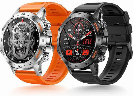 Gravity Gt9-6 48mm Smartwatch with Heart Rate Monitor (Multicolour) vue 4