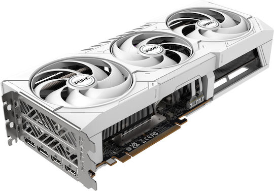 Sapphire Radeon RX 9070 XT 16GB GDDR6 Pure Graphics Card view 3
