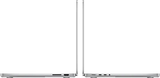Apple MacBook Pro 14" (2023) 14.2" Retina Display 120Hz (M3-Max 14-core/36GB/1TB SSD) Silver (ES Keyboard) vista 6