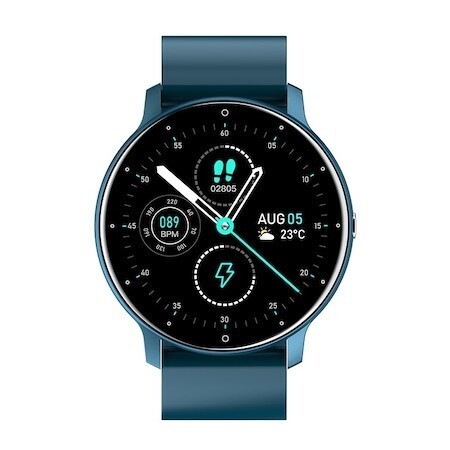 Alista Home ZL02D Aluminum Smartwatch with Heart Rate Monitor (Blue) view 5