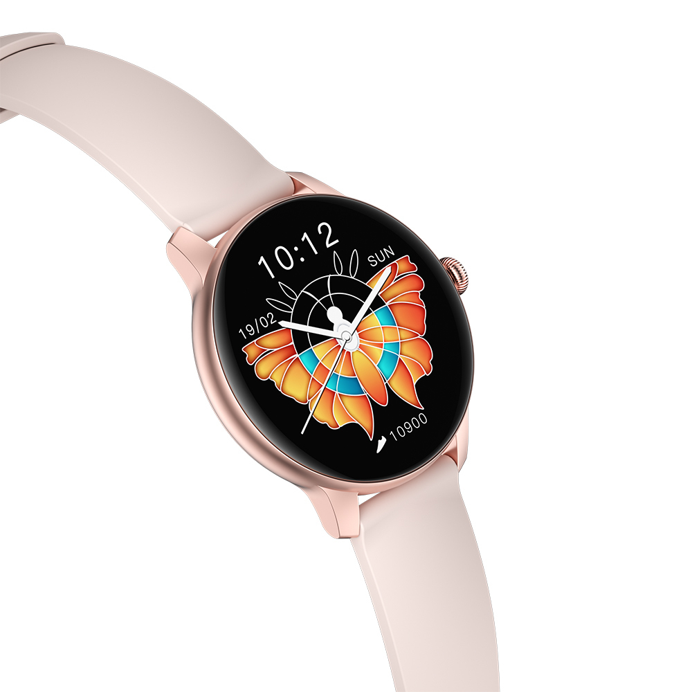 LadyCrown FiT Aluminium Smartwatch with Heart Rate Monitor (Gold) vue 5