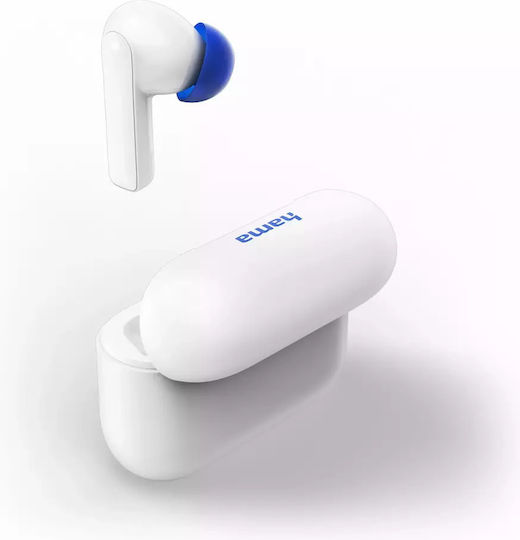 HAMA Passion Clear II In-ear Bluetooth Handsfree Earphones with Charging Case White view 4