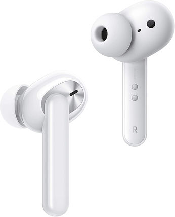 Oppo Enco W31 In-ear Bluetooth Handsfree Earphones with Sweat Resistance and Charging Case White vue 2