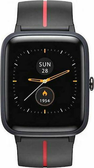 Havit M9002G Waterproof Smartwatch with Heart Rate Monitor (Black)