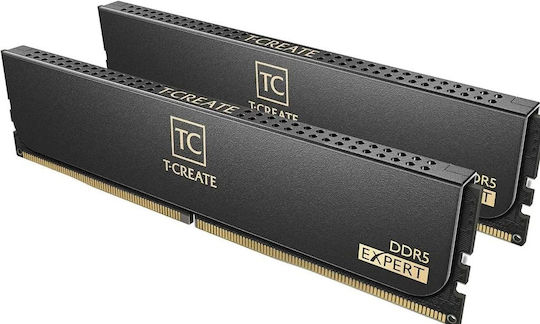 TeamGroup T-create Expert DDR5 32GB RAM with 2x16GB Modules and Speed 7200 for Desktop CTCED532G7200HC34ADC01 vue 3
