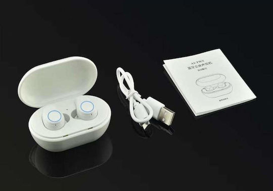 In-ear Bluetooth Handsfree Earphones with Sweat Resistance and Charging Case White view 6