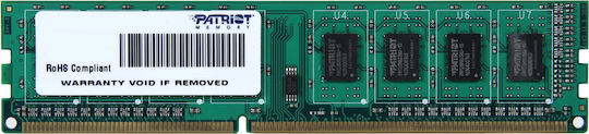 Patriot DDR3 with Module 1x4GB and Speed 1600 for Desktop PSD34G160081