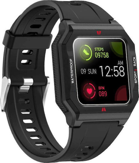 Colmi P10 46mm Smartwatch with Heart Rate Monitor (Black) view 3