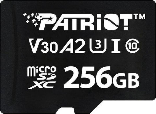Patriot Vx Series SDXC 256GB Class 10 U3 V30 A2 view 1